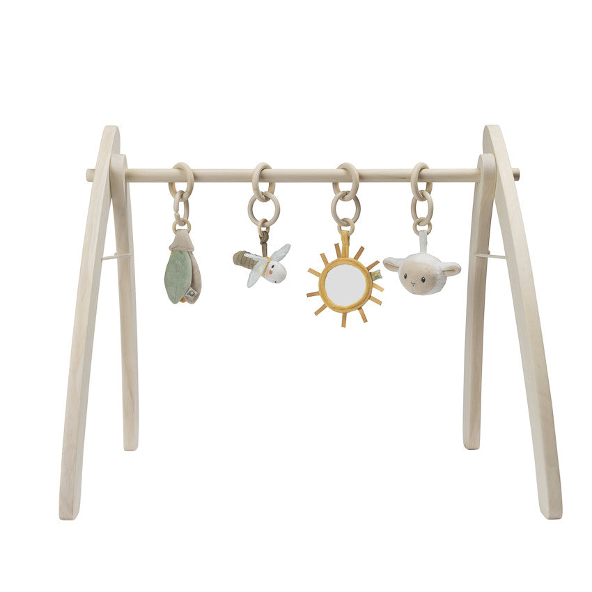 Set de 4 jouets à suspendre pour arche d'éveil La Vie à la Ferme - Prémaman