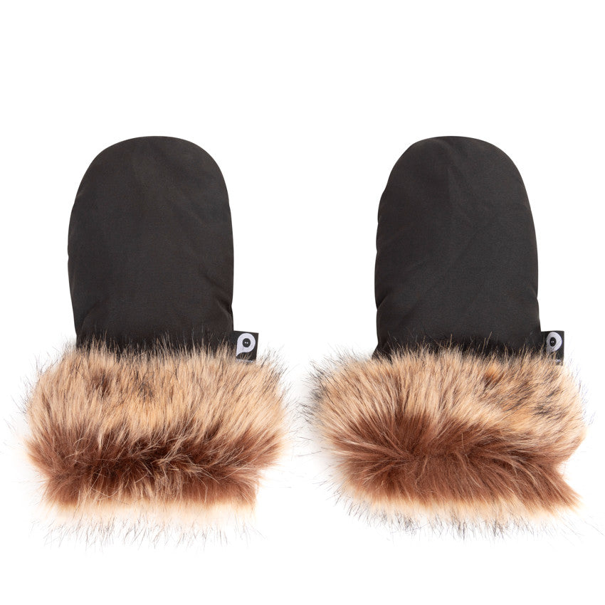 Simone Universal Fur-Effect Mittens for Stroller - Prémaman
