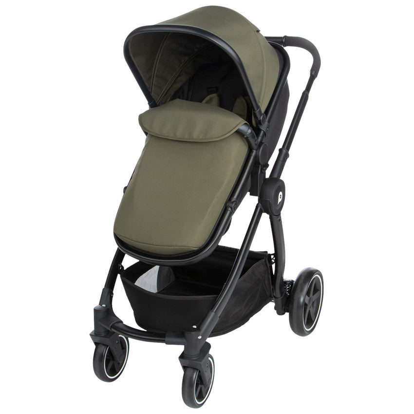 Théa 2-in-1 Duo Stroller Khaki/Black - Prémaman