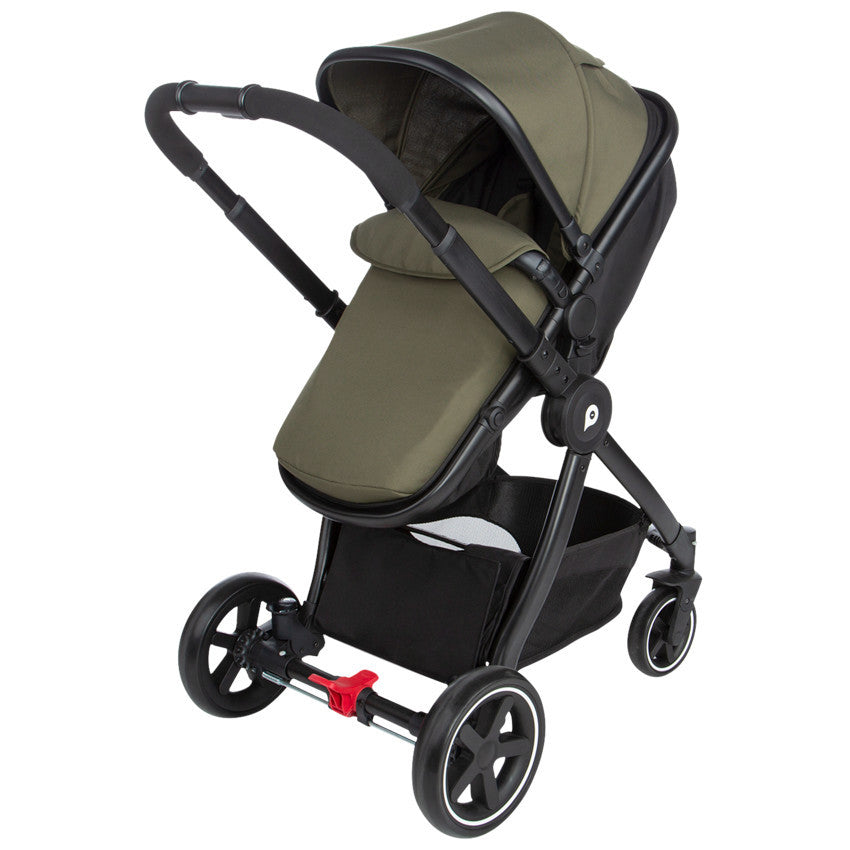 Théa 2-in-1 Duo Stroller Khaki/Black - Prémaman