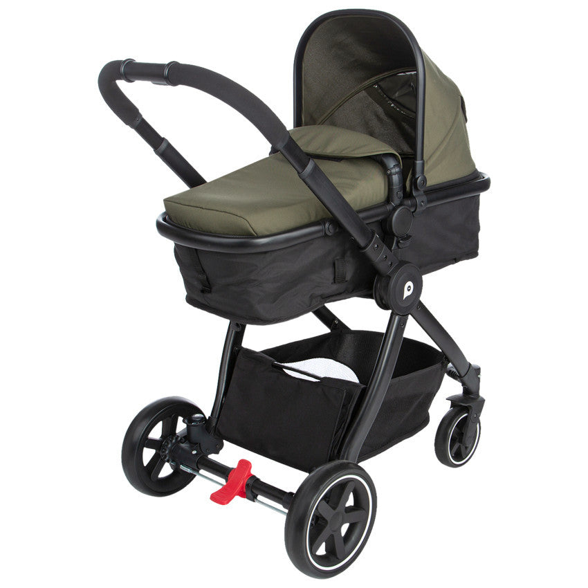 Théa 2-in-1 Duo Stroller Khaki/Black - Prémaman