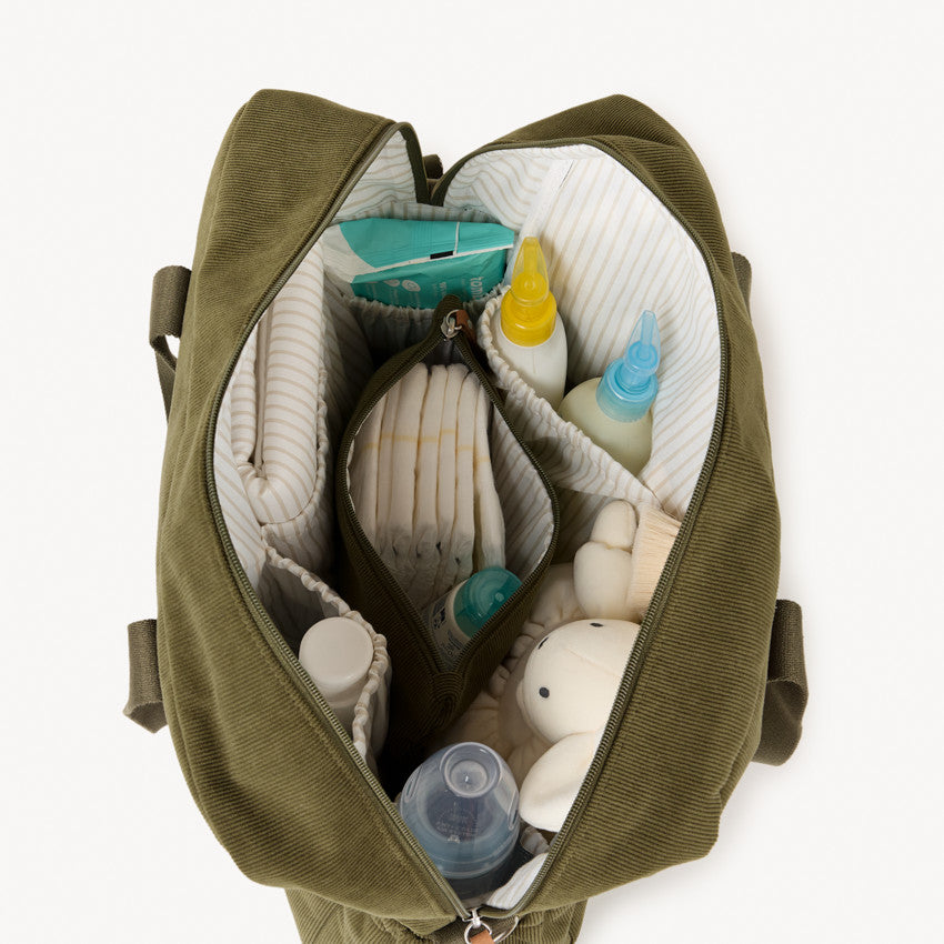 Sac à langer avec poches et bandoulière réglable amovible - Prémaman