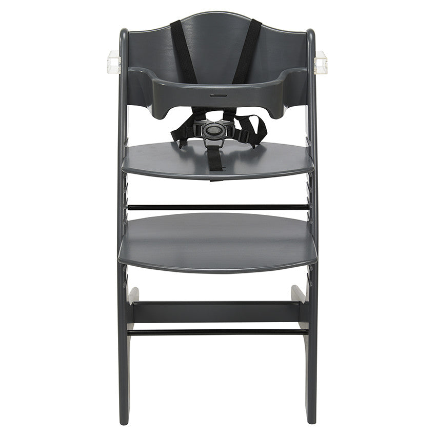 Chaise-haute évolutive Stepit anthracite - Prémaman