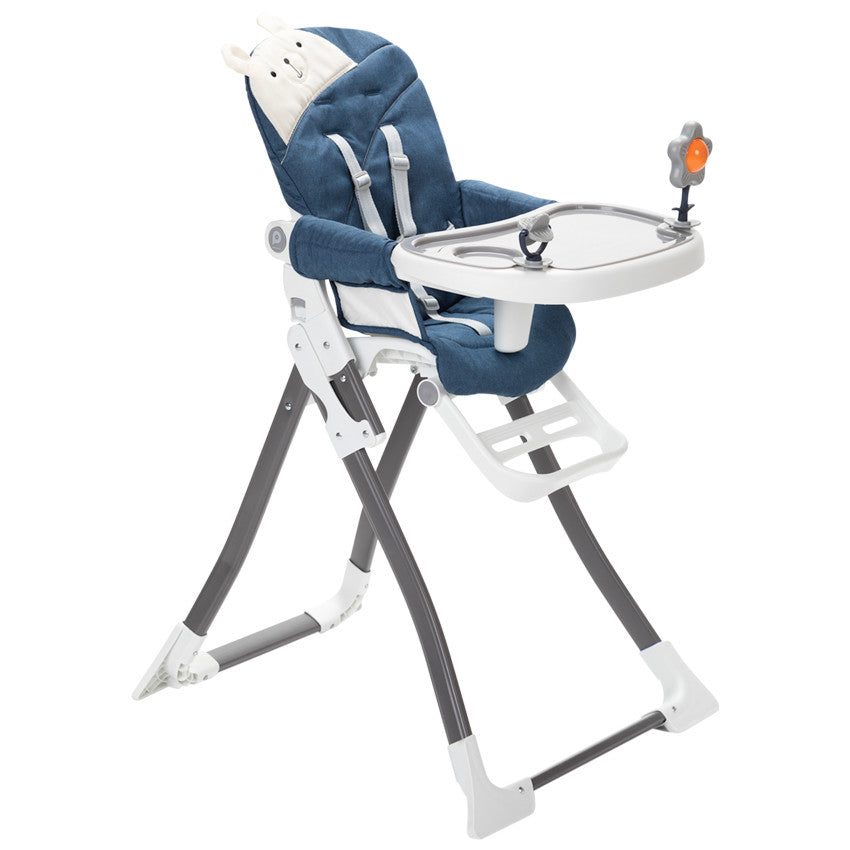 Chaise-haute fixe avec jouets intégrés - Teddy B 2.0 - Prémaman