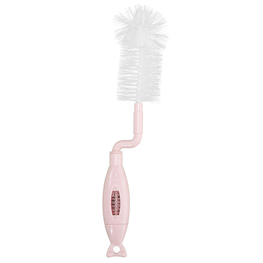 Goupillon Yummix 2 en 1 rose - Prémaman