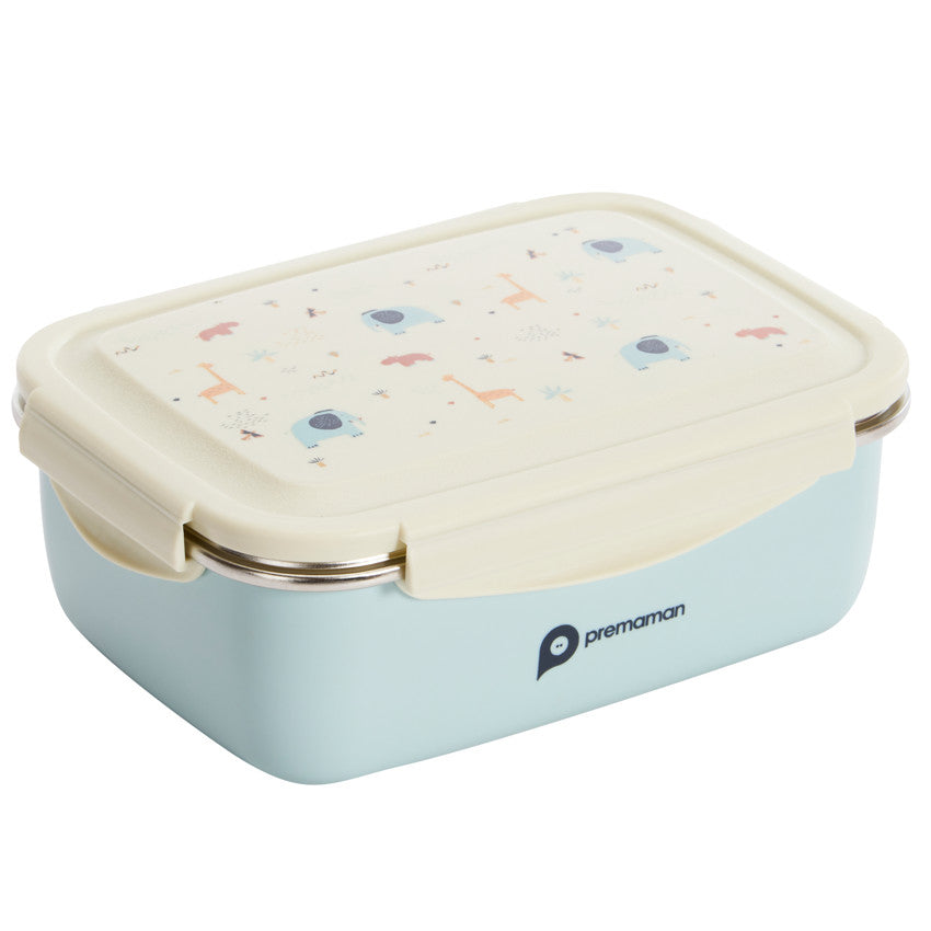 Lunch box en métal 850 ml Savane - Prémaman