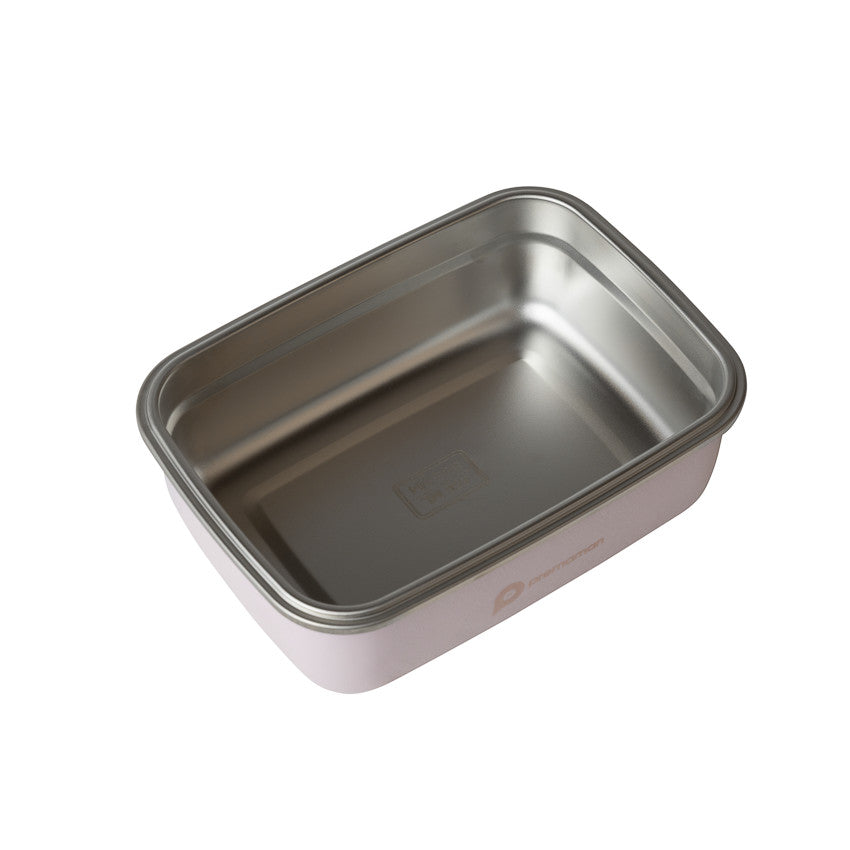 Lunchbox en métal 850ml Licorne rose/écru - Prémaman
