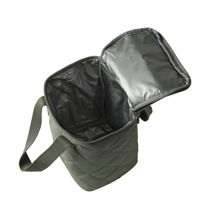 Sac isotherme matelassé vert - Prémaman