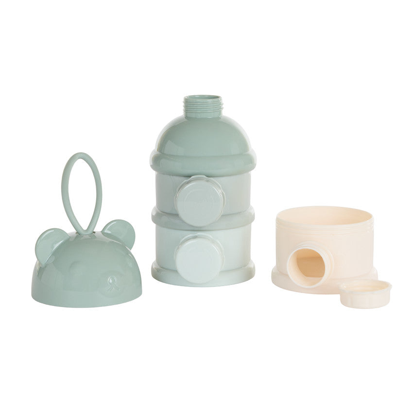 Boîte doseuse pour lait en poudre Miamix - Verte - Prémaman