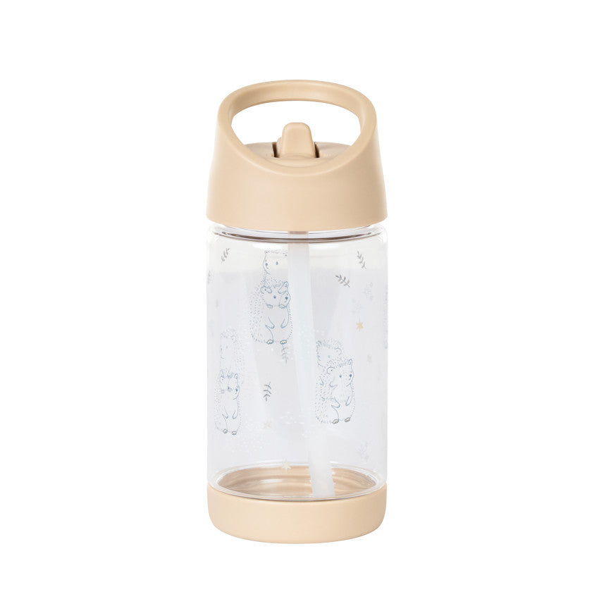 Hedgehog Water Bottle with Retractable Straw - 400ml - Prémaman