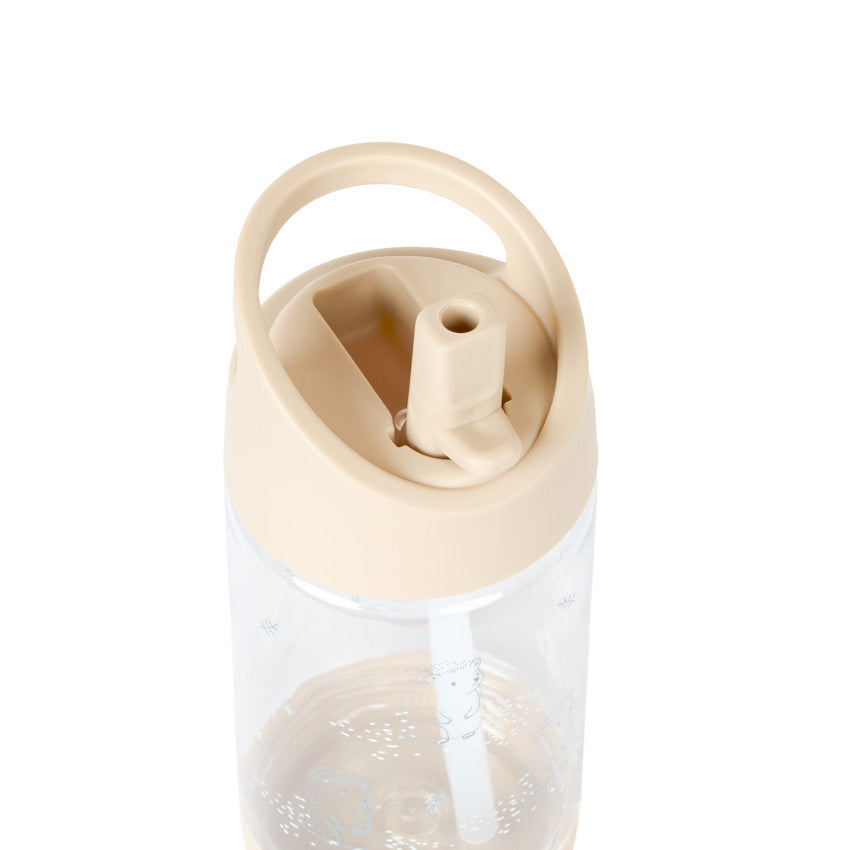 Hedgehog Water Bottle with Retractable Straw - 400ml - Prémaman