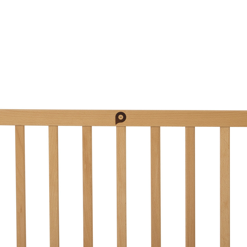 Barrière de lit en bois de hêtre 120 x 40 cm - Prémaman