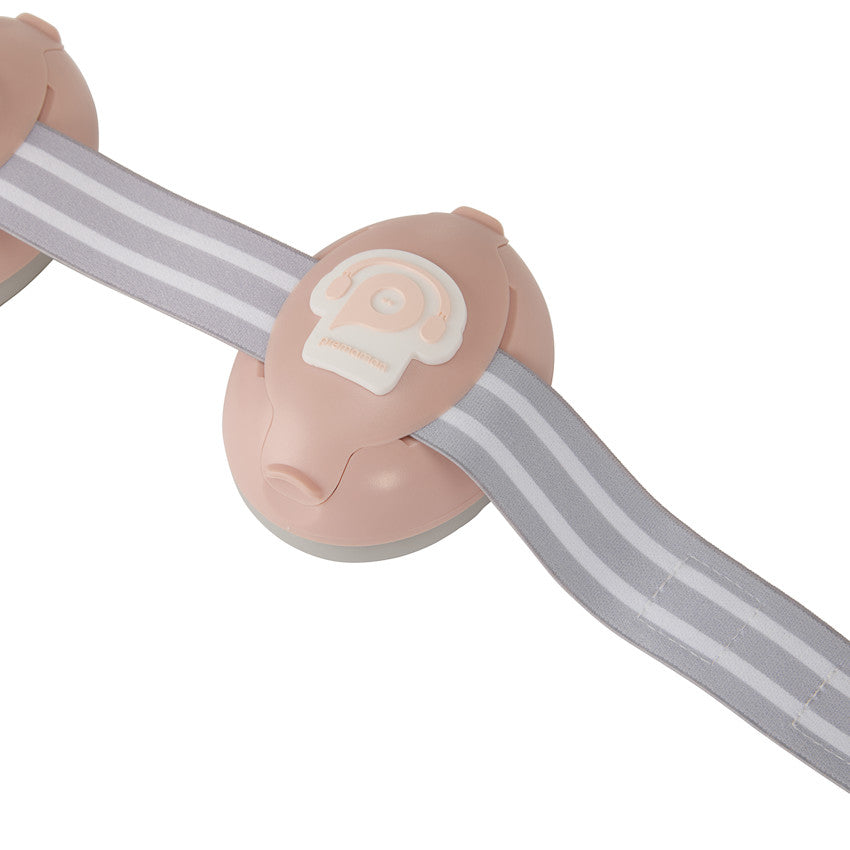 Casque anti-bruit pour bébé rose - Prémaman
