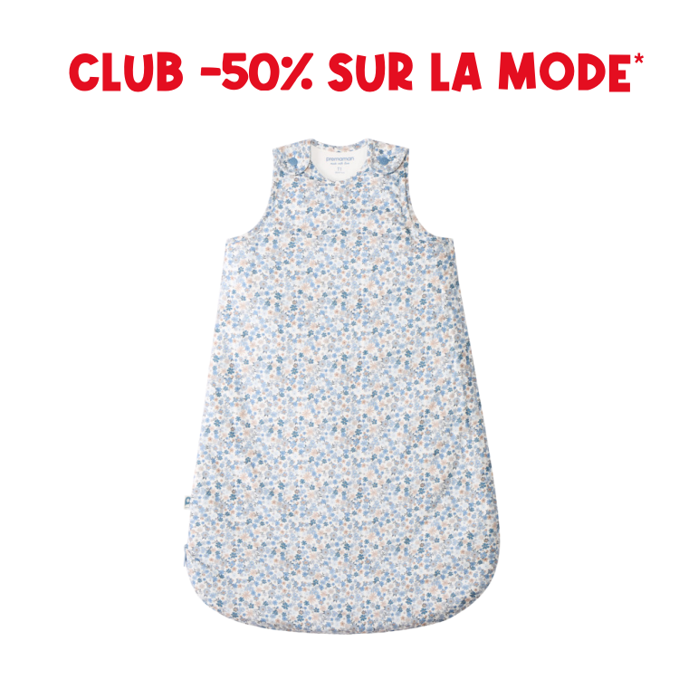 Gigoteuse sans manches TOG 2,5 - Tiny Flowers - Prémaman