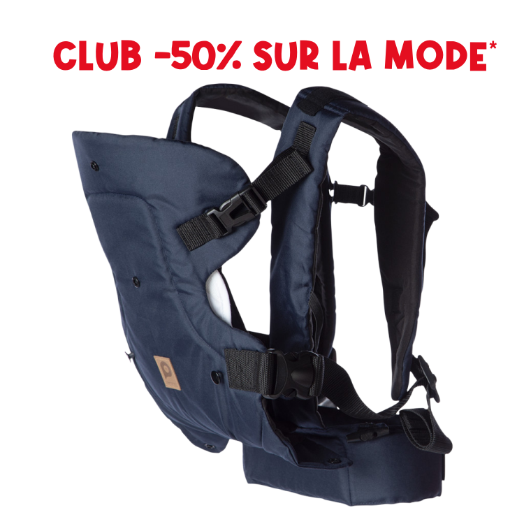 Willy 4-Position Baby Carrier Blue - Prémaman